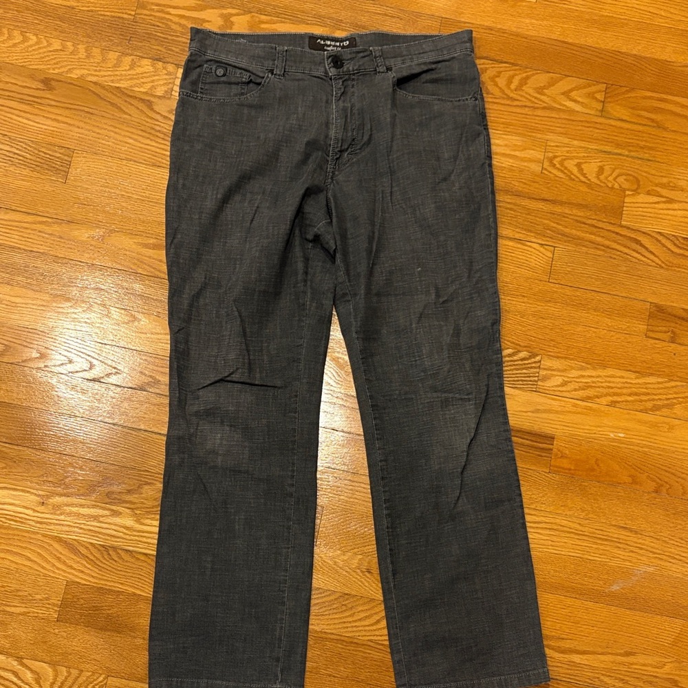 Alfani Men’s Straight Jeans - Charcoal Gray